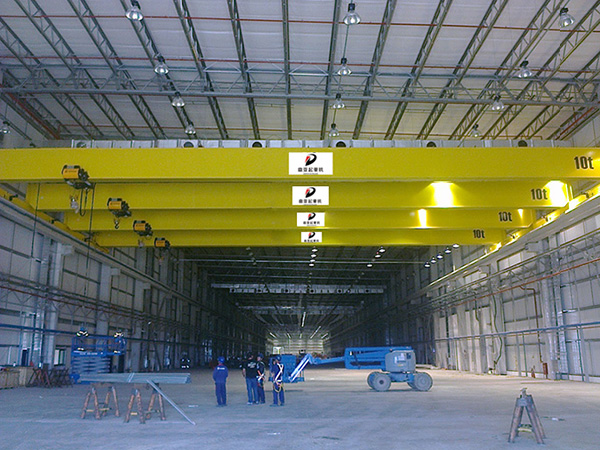 DINGYA Factory Successfully Installs 200t Overhead Crane in Russia's Manufacturing Industry